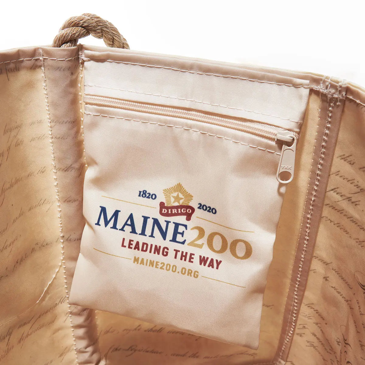 Maine Bicentennial Medium Tote - Sea Bags - The Woods Maine