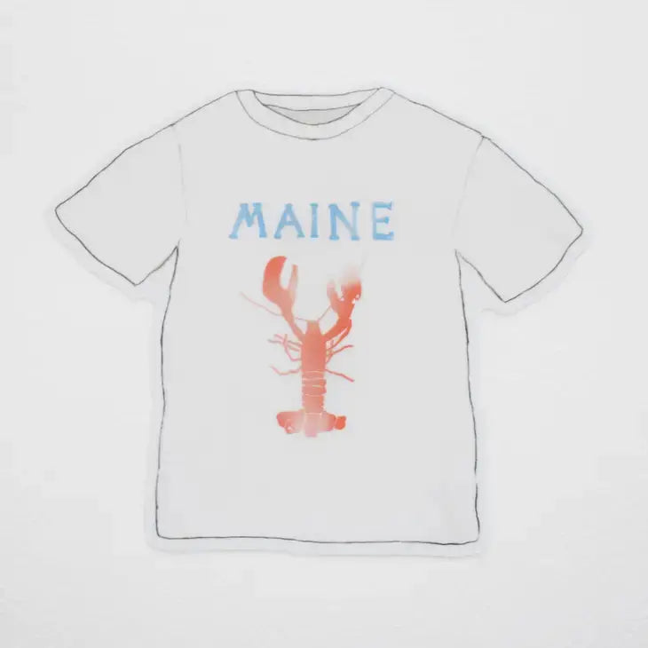 Maine T-Shirt Sticker - Sara Fitz - The Woods Maine
