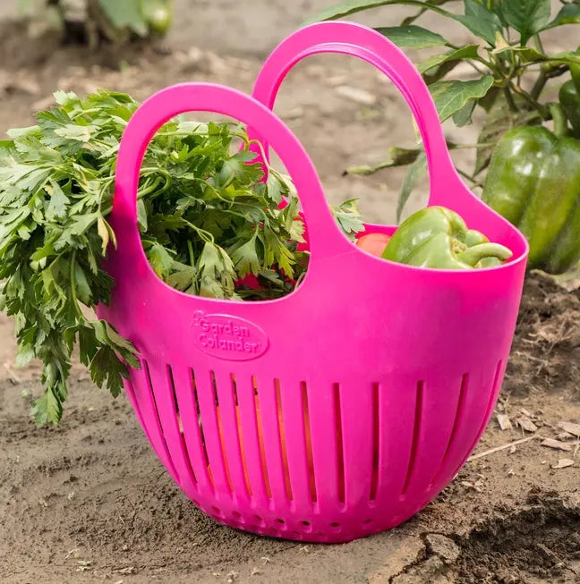 Mini Pink Garden Colander® - Gourmac - The Woods Maine
