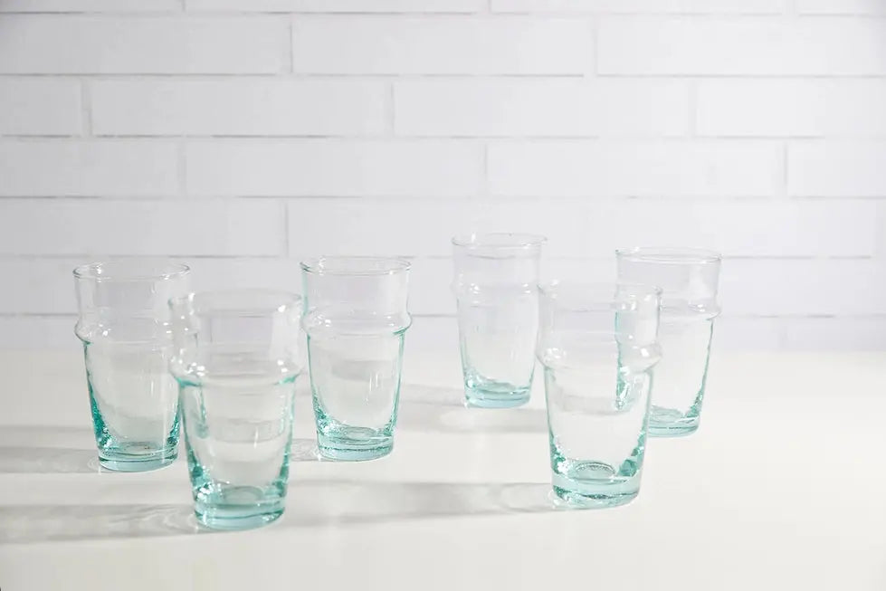 Moroccan Beldi 11oz Clear Glass - Verve Culture - The Woods Maine