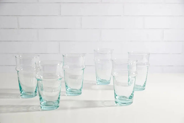 Moroccan Beldi 11oz Clear Glass - Verve Culture - The Woods Maine