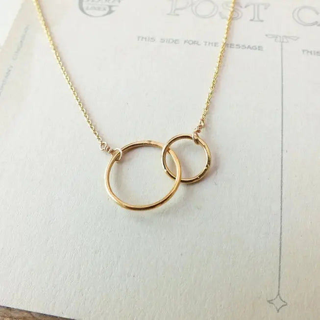 Mother Gold Necklace - Becoming Jewelry - The Woods Maine