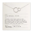 Mother Silver Necklace - Becoming Jewelry - The Woods Maine