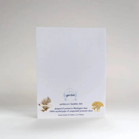 Mushroom Mothers Day Card - Yardia - The Woods Maine
