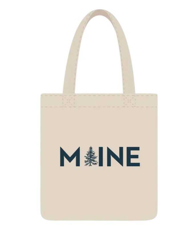 My Maine Reusable Cotton Tote Bag by The Woods Maine® - The Woods Maine