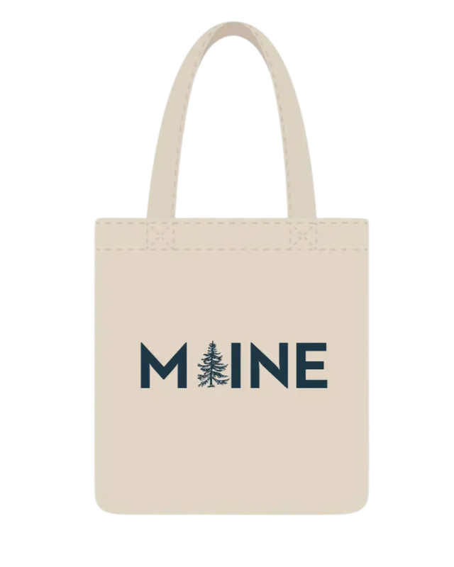 My Maine Reusable Cotton Tote Bag by The Woods Maine® - The Woods Maine