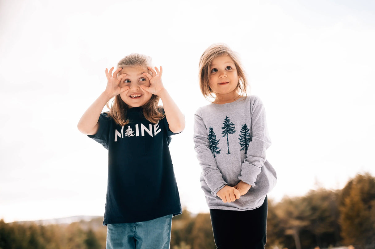 My Maine: Maine Youth Short Sleeve T-Shirt - The Woods Maine