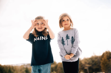 My Maine: Maine Youth Short Sleeve T-Shirt - The Woods Maine
