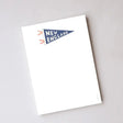 New England Pennant Notepad - Sara Fitz - The Woods Maine