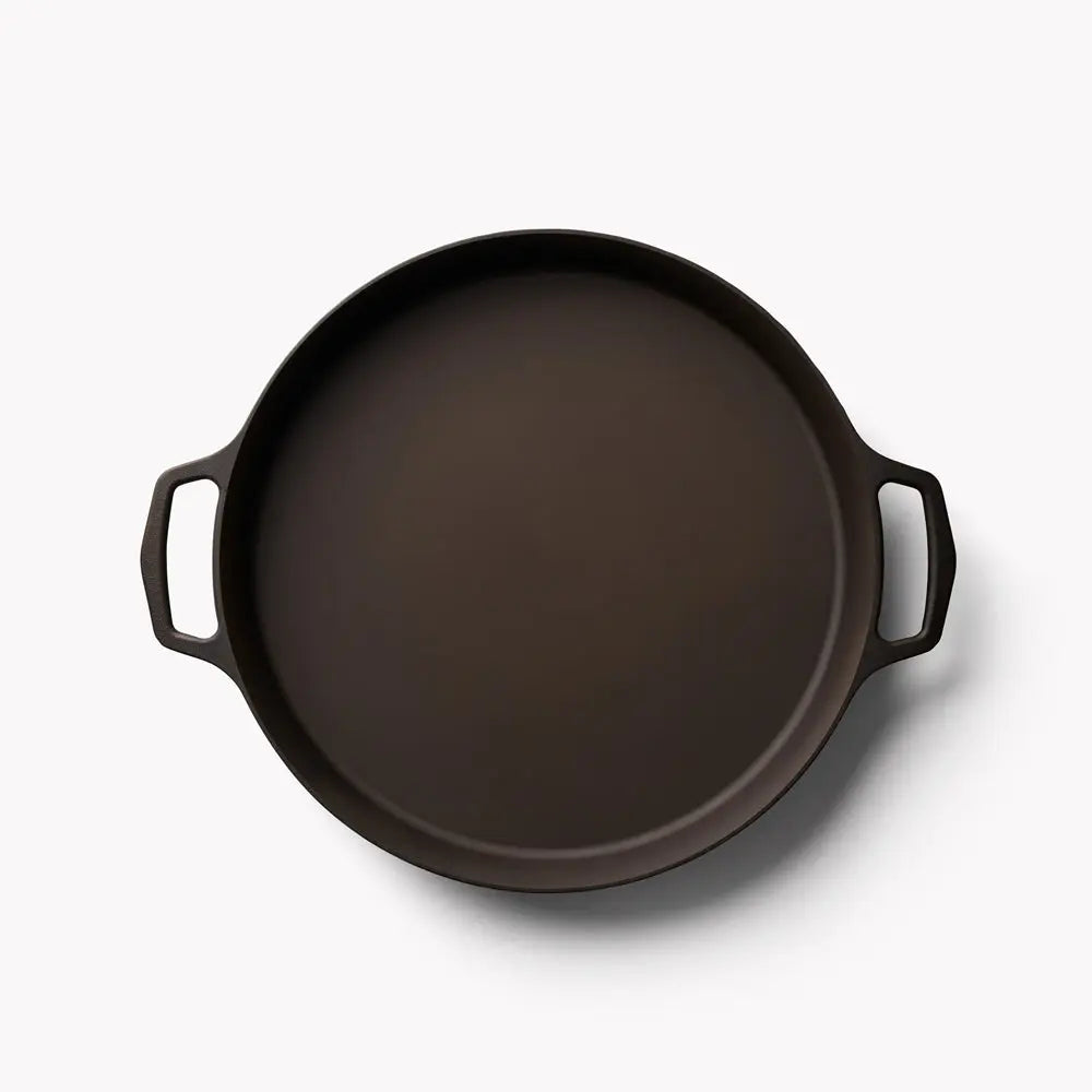 No.16 Double-Handled Cast Iron Skillet - Field Company | MADE IN USA - The Woods Maine
