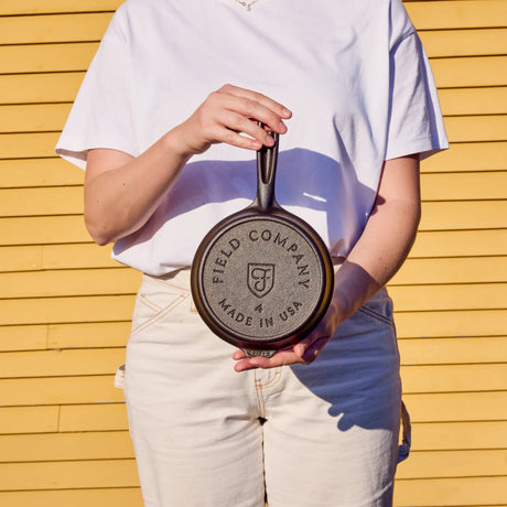 No.4 Cast Iron Skillet - Field Company | MADE IN USA - The Woods Maine