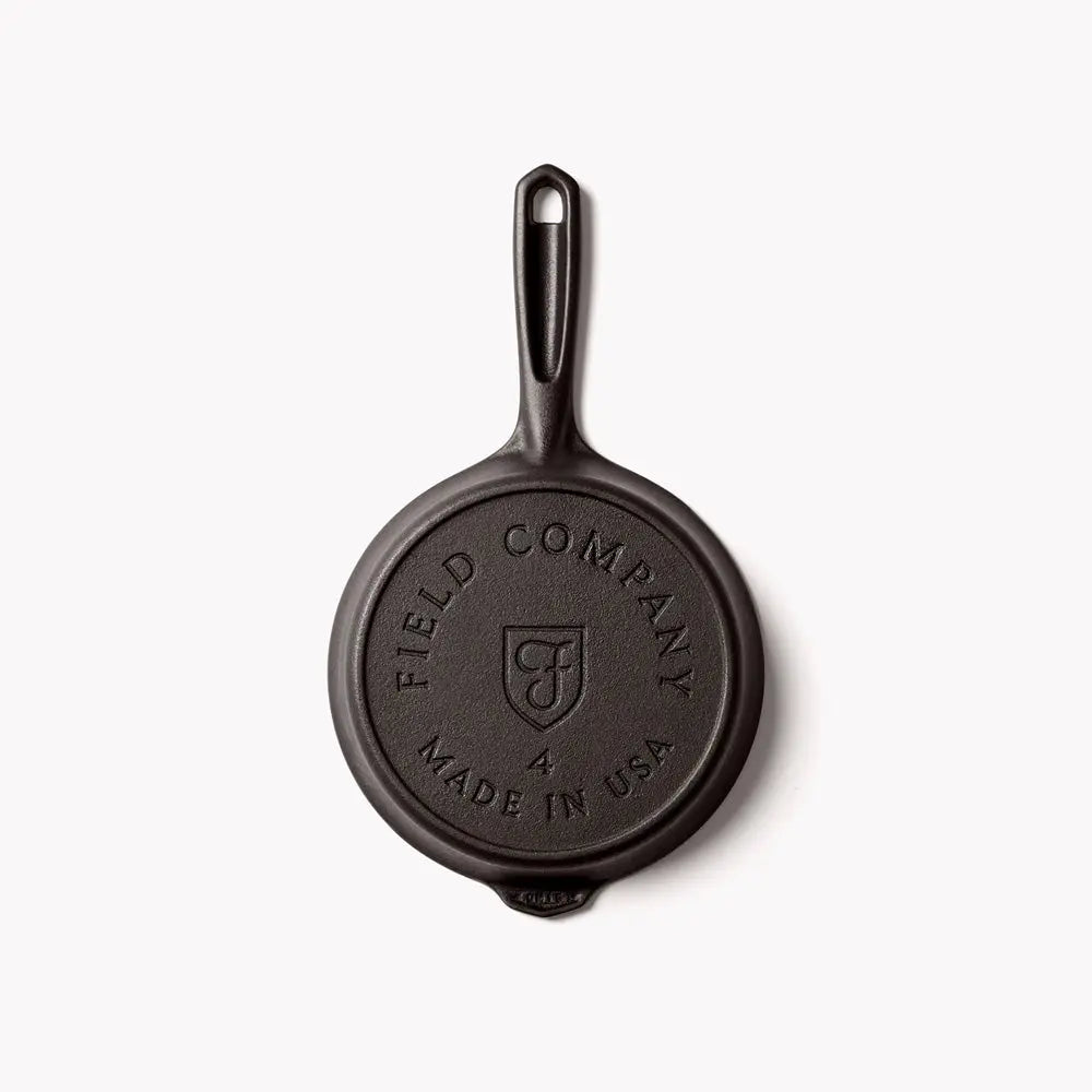 No.4 Cast Iron Skillet - Field Company | MADE IN USA - The Woods Maine