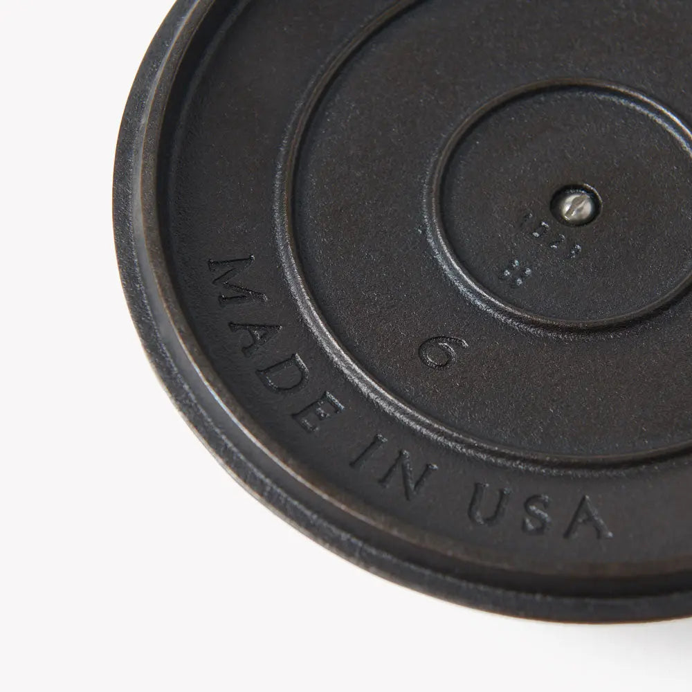 No.6 Cast Iron Skillet Lid - Field Company | MADE IN USA - The Woods Maine