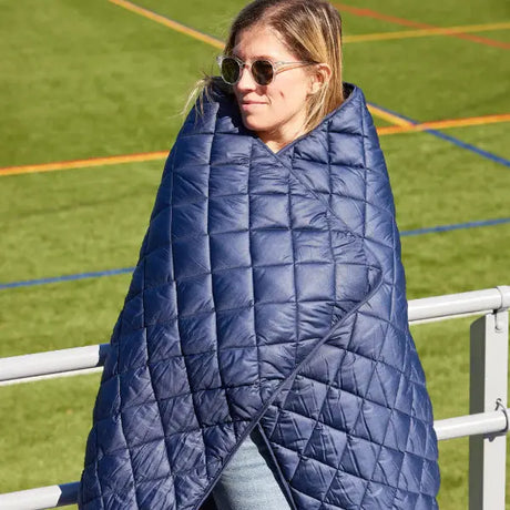 Outdoor Waterproof Puffer Blanket - Pretty Rugged - The Woods Maine