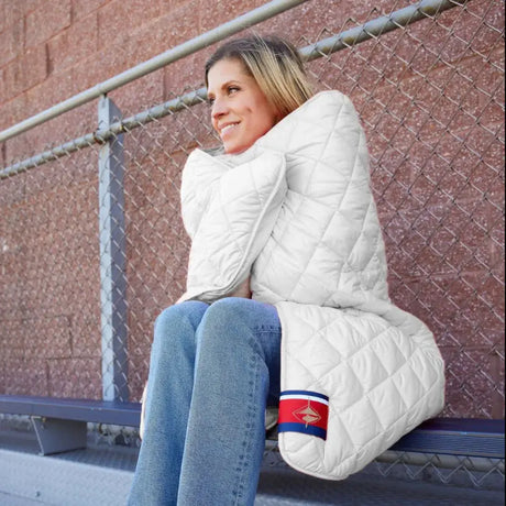 Outdoor Waterproof Puffer Blanket - Pretty Rugged - The Woods Maine