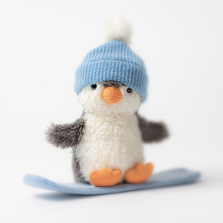 Peanut Penguin Snowboarding - Jellycat