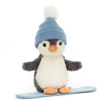 Peanut Penguin Snowboarding - JellyCat