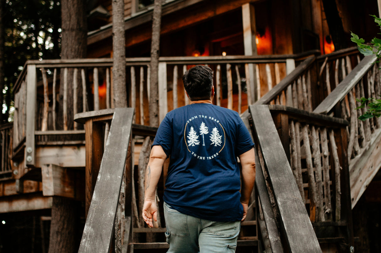 From The Seas to the Trees® Adult Short Sleeve | Maine Tee Shirt