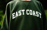 PRE-ORDER NOW: The Woods Maine® x Boathouse French Terry EAST COAST Crewneck | MADE IN THE USA