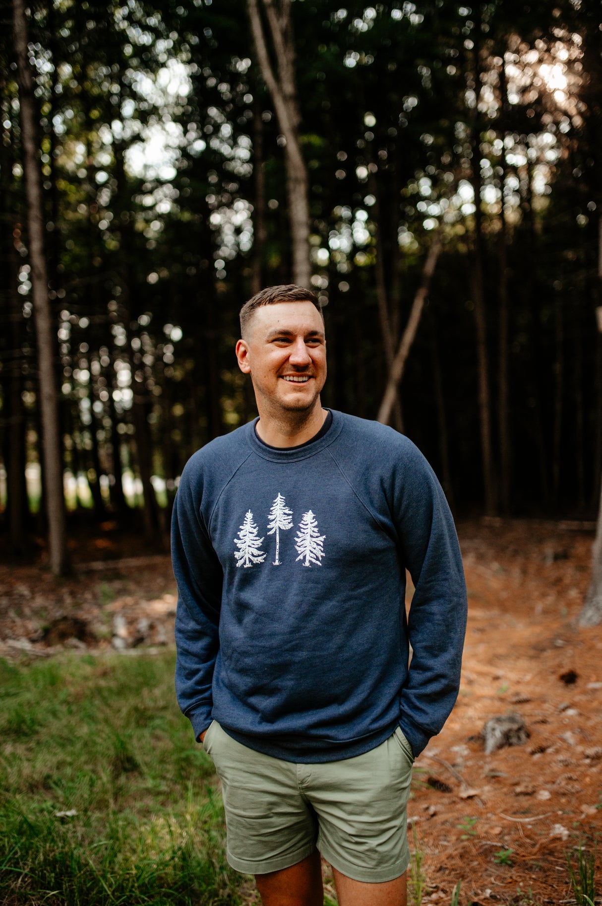 Three Pines®  Adult Crewneck Sweatshirt | The Best Maine Sweatshirt