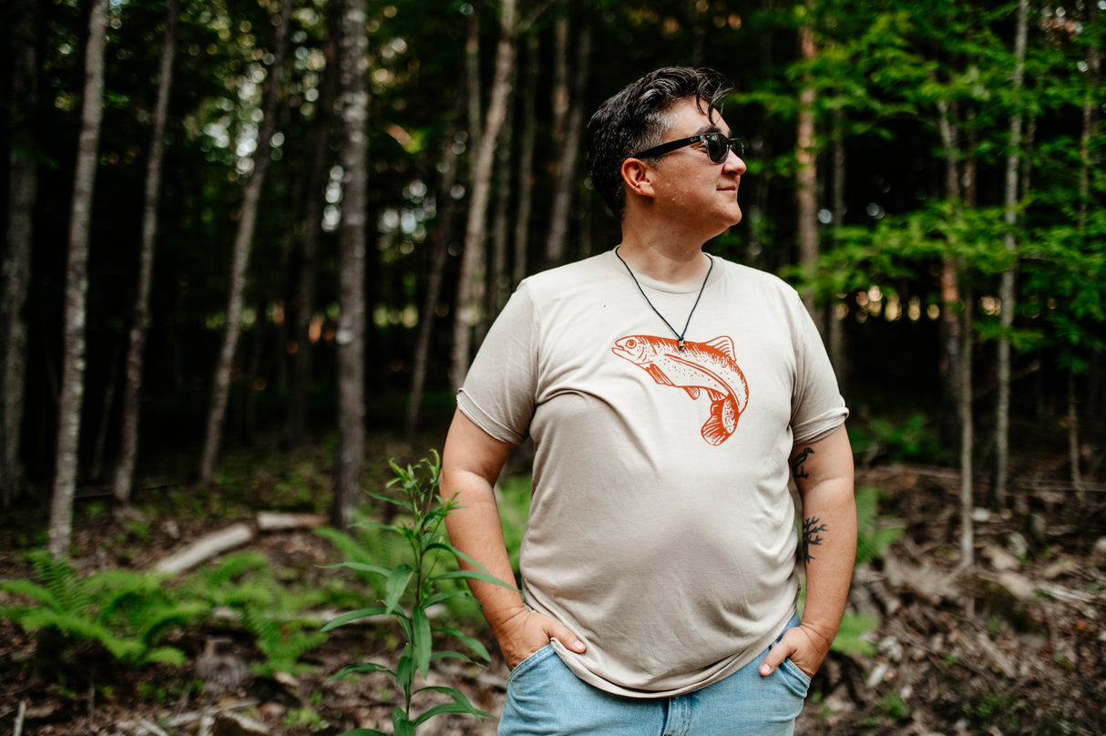 The Woods Maine® Trout Adult Short Sleeve