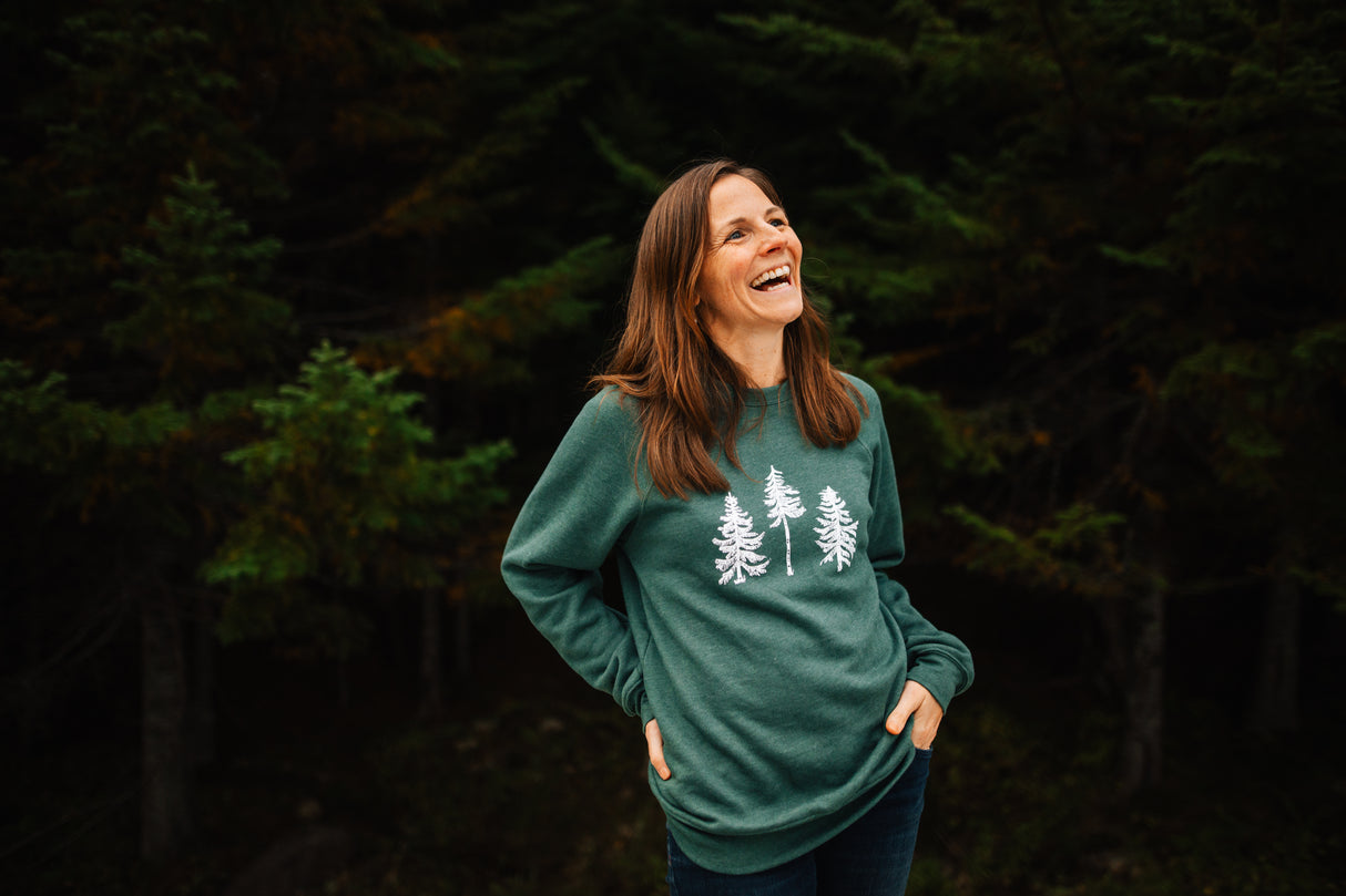 The Loon: Three Pines® Adult Maine Crewneck Sweatshirt