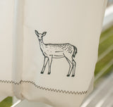 The Woods Maine® Three Pines®: Deer Large Carry-All Tote with Zipper | MADE IN MAINE