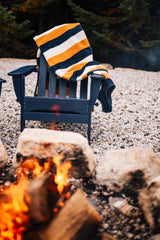 The Woods Maine®: Pinstripe x Chappy Wrap | Maine's Best Heirloom Blanket