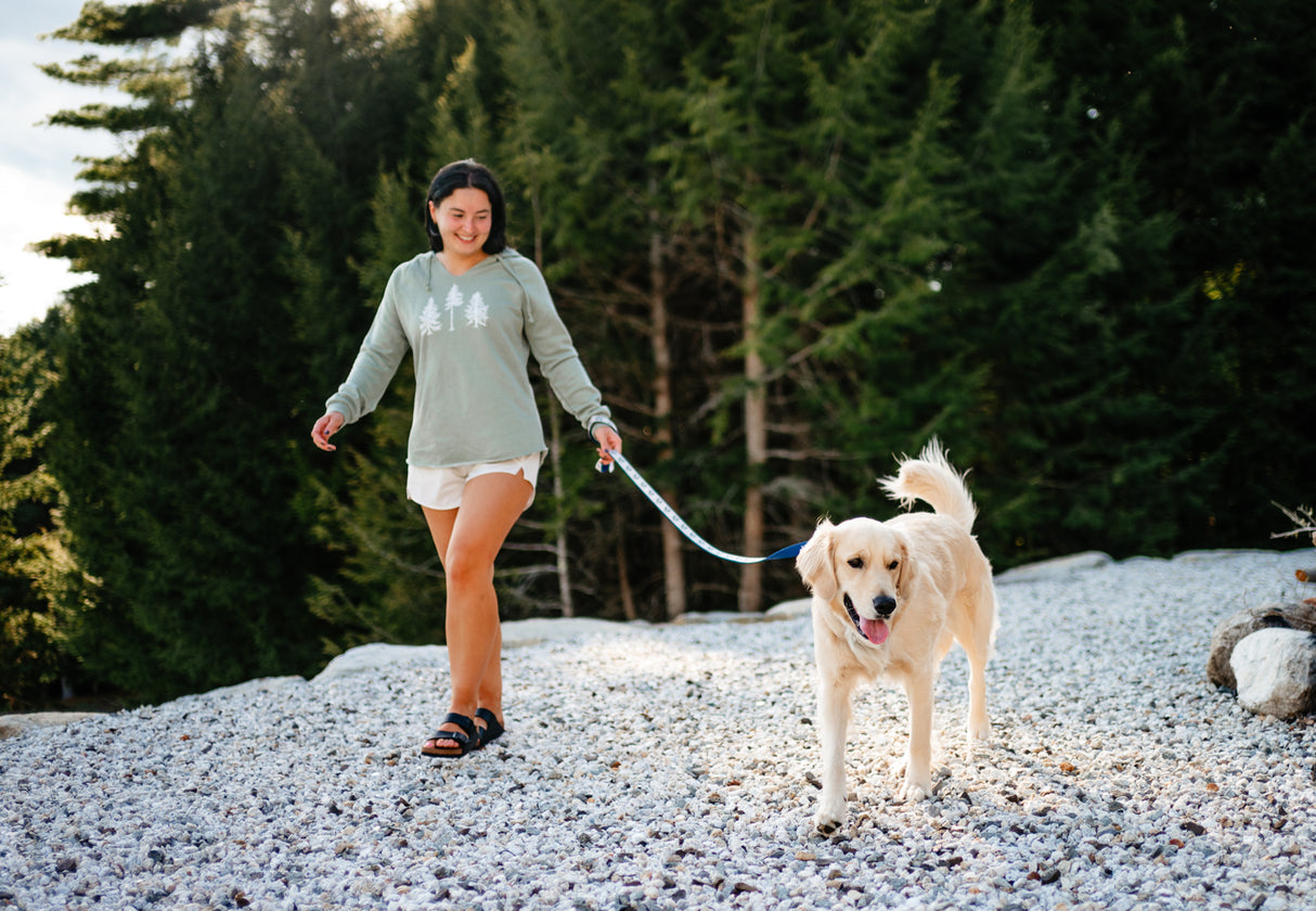 PRE-ORDER NOW: Three Pines® Lightweight Womens Hooded Sweatshirt by The Woods Maine®