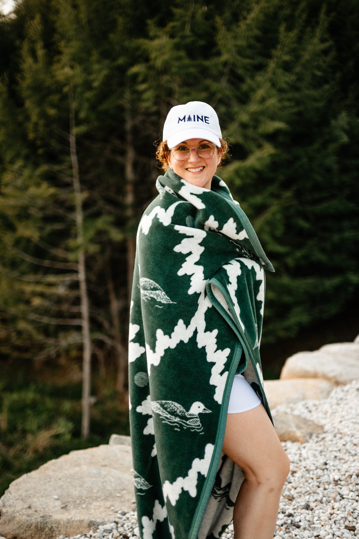 The Woods Maine Loon ChappyWrap Original Blanket