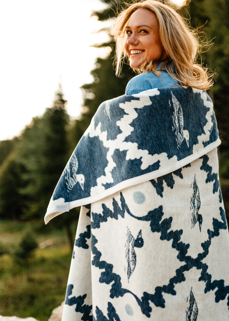 The Woods Maine Loon ChappyWrap Original Blanket