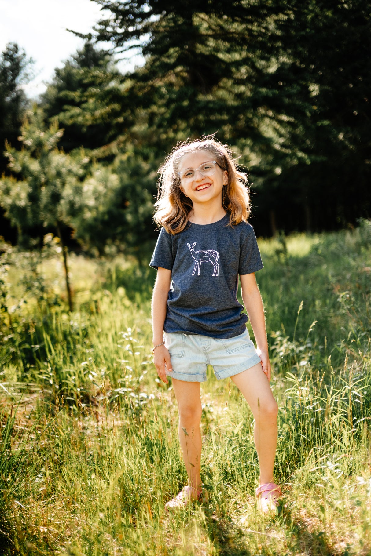 The Woods Maine® Deer Youth Short Sleeve