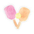 Pickleball Paddle Sticker - Gert & Co - The Woods Maine