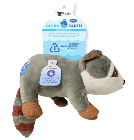 Plush Raccoon Dog Toy - Spunky Pup - The Woods Maine