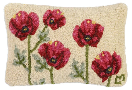 Poppy Blooms Pillow - Chandler 4 Corners - The Woods Maine