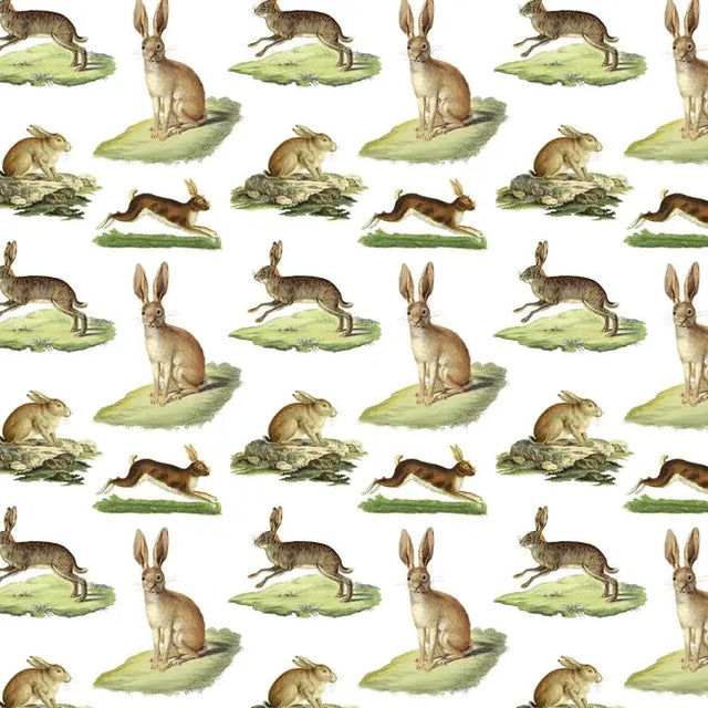 Rabbits Gift Wrap - Fairhope Graphics - The Woods Maine