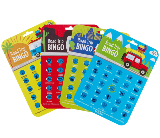 Road Trip Bingo Travel Game - Beetle & Bee - The Woods Maine