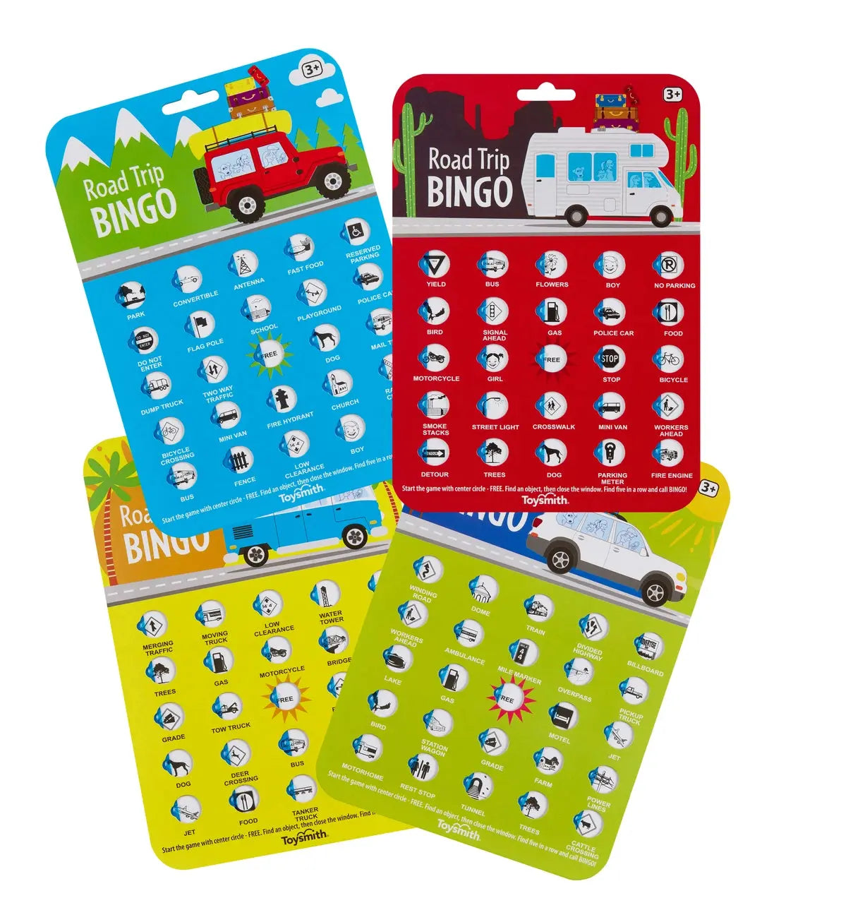 Road Trip Bingo Travel Game - Beetle & Bee - The Woods Maine