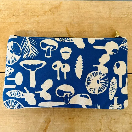 Royal Blue Mushroom Clutch - Erin Flett - The Woods Maine