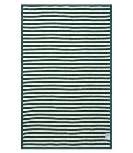 Sideline Stripe Evergreen Midi Blanket - ChappyWrap - The Woods Maine