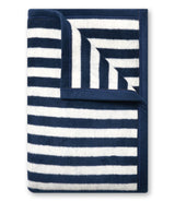 Sideline Stripe Navy Midi Blanket - ChappyWrap