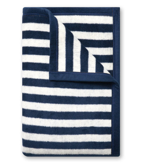 Sideline Stripe Navy Midi Blanket - ChappyWrap