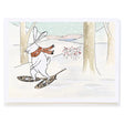 Snowshoe Hare - mollyOcards - The Woods Maine
