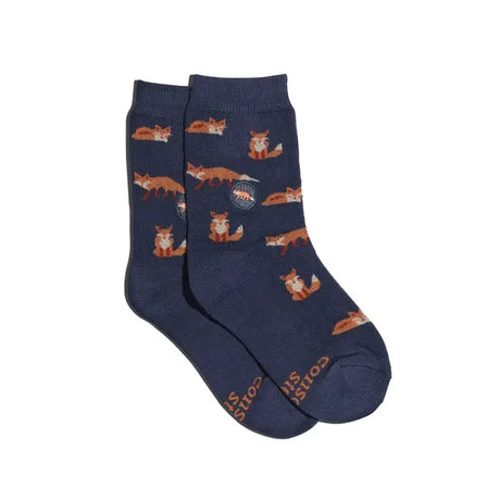 Socks That Protect Foxes - Conscious Step - The Woods Maine