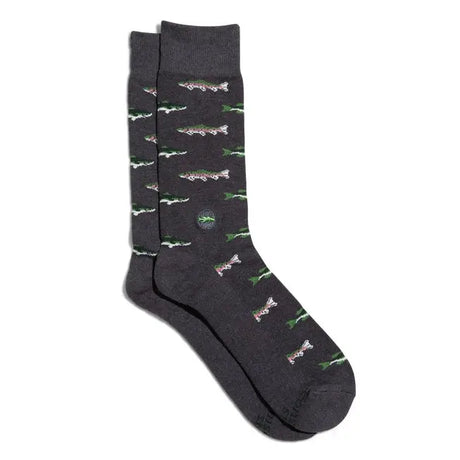 Socks That Protect National Parks with Trout - Conscious Step - The Woods Maine