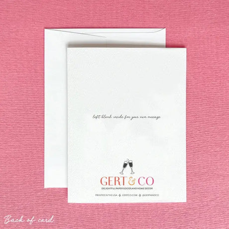 Sorry You Feel Like Trash Sympathy Card - Gert & Co - The Woods Maine