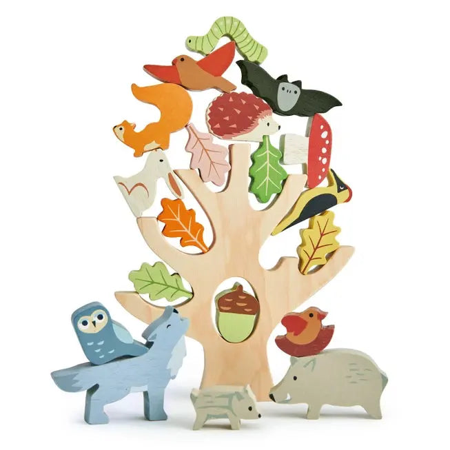 Stacking Forest Toy - Tender Leaf Toys - The Woods Maine