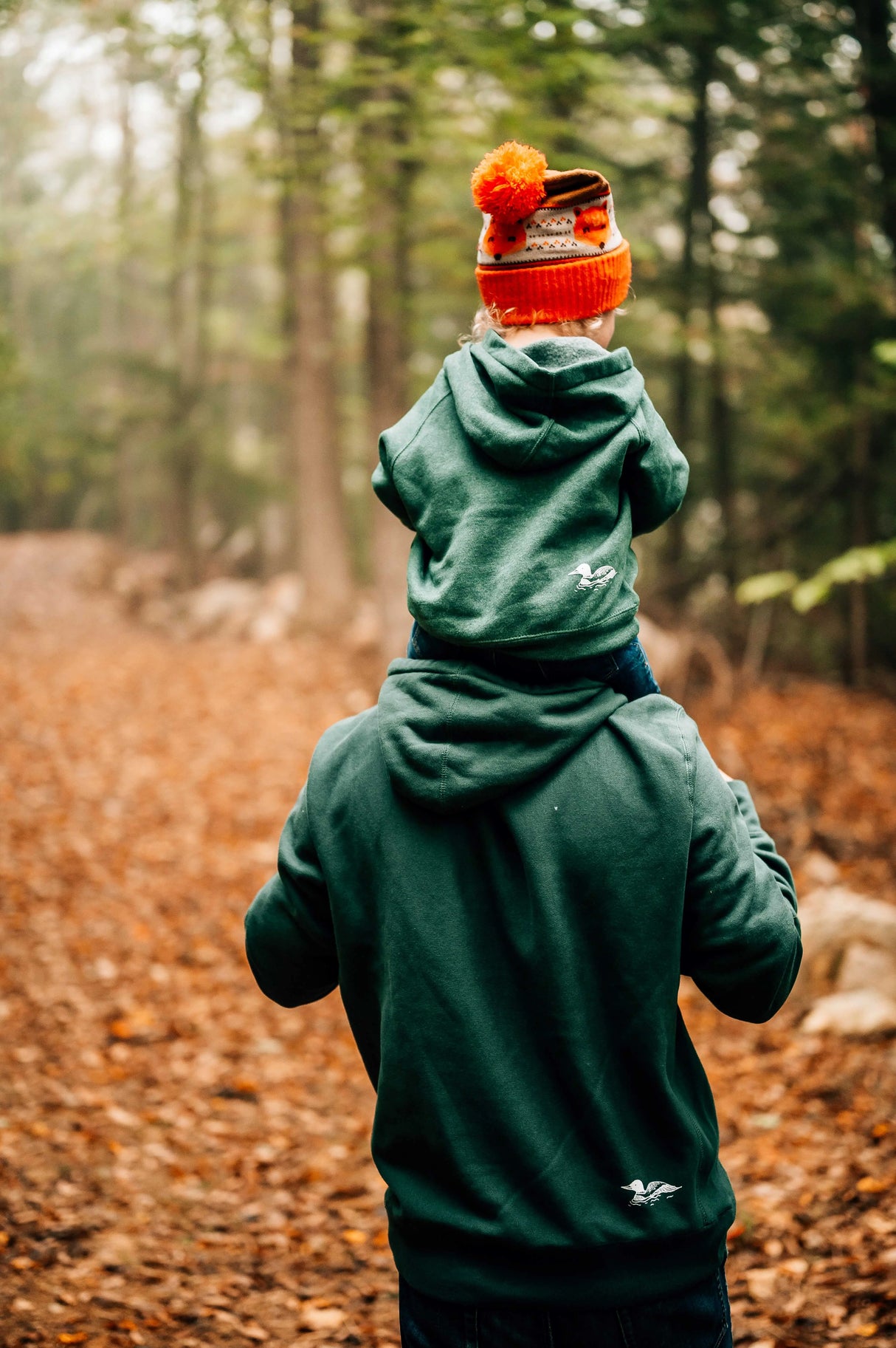 The Loon: Three Pines® Heavy Hoodie Sweatshirt - The Woods Maine