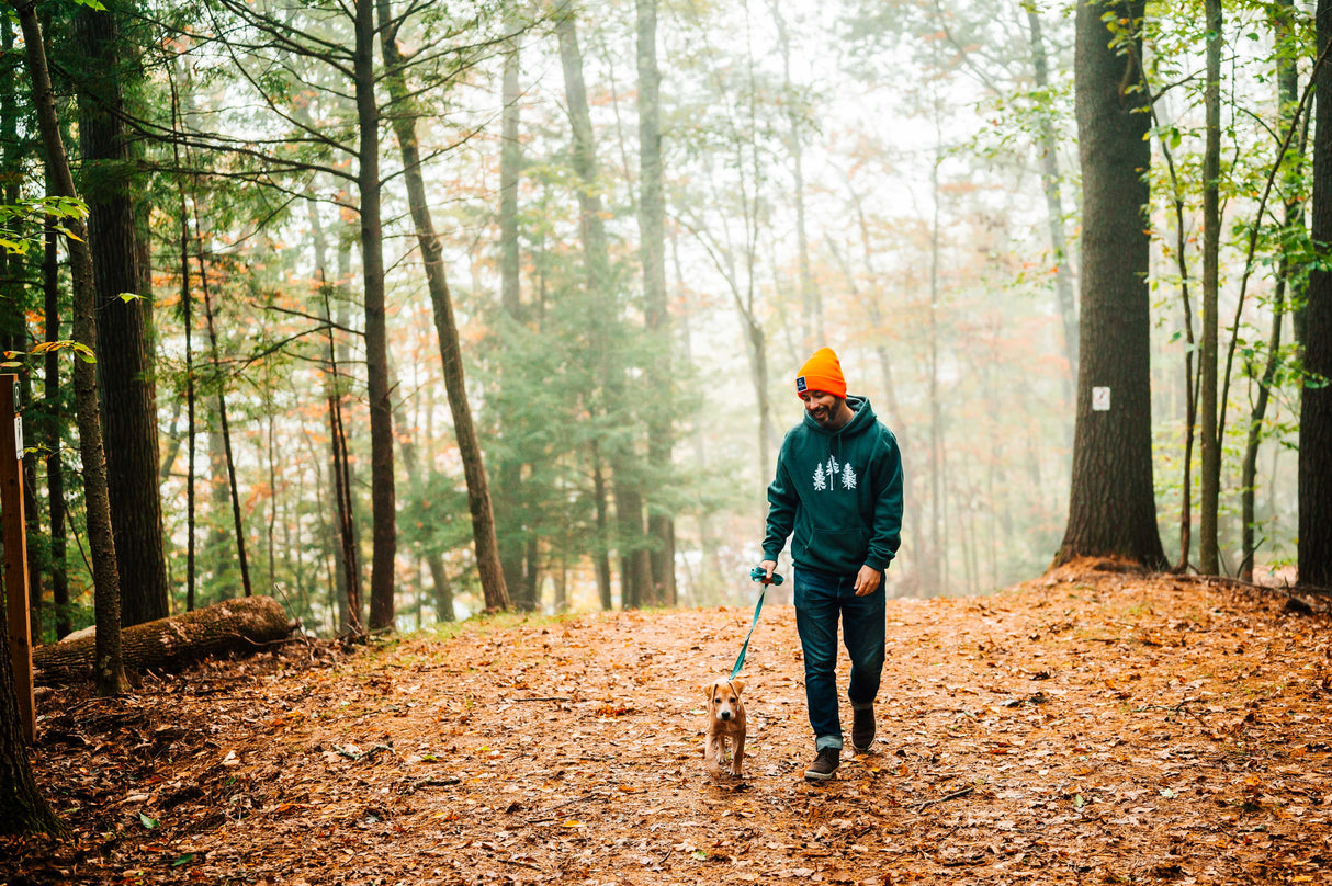 The Loon: Three Pines® Heavy Hoodie Sweatshirt - The Woods Maine