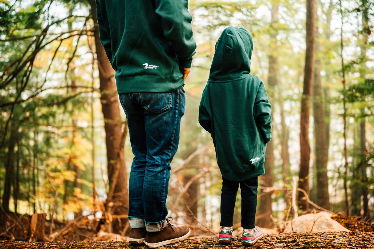 The Loon: Three Pines® Heavy Hoodie Sweatshirt - The Woods Maine